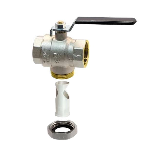 Ball Valve with Integrated Filter and Magnet
